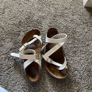White Birkenstock